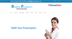 Desktop Screenshot of bishoppharmacy.com